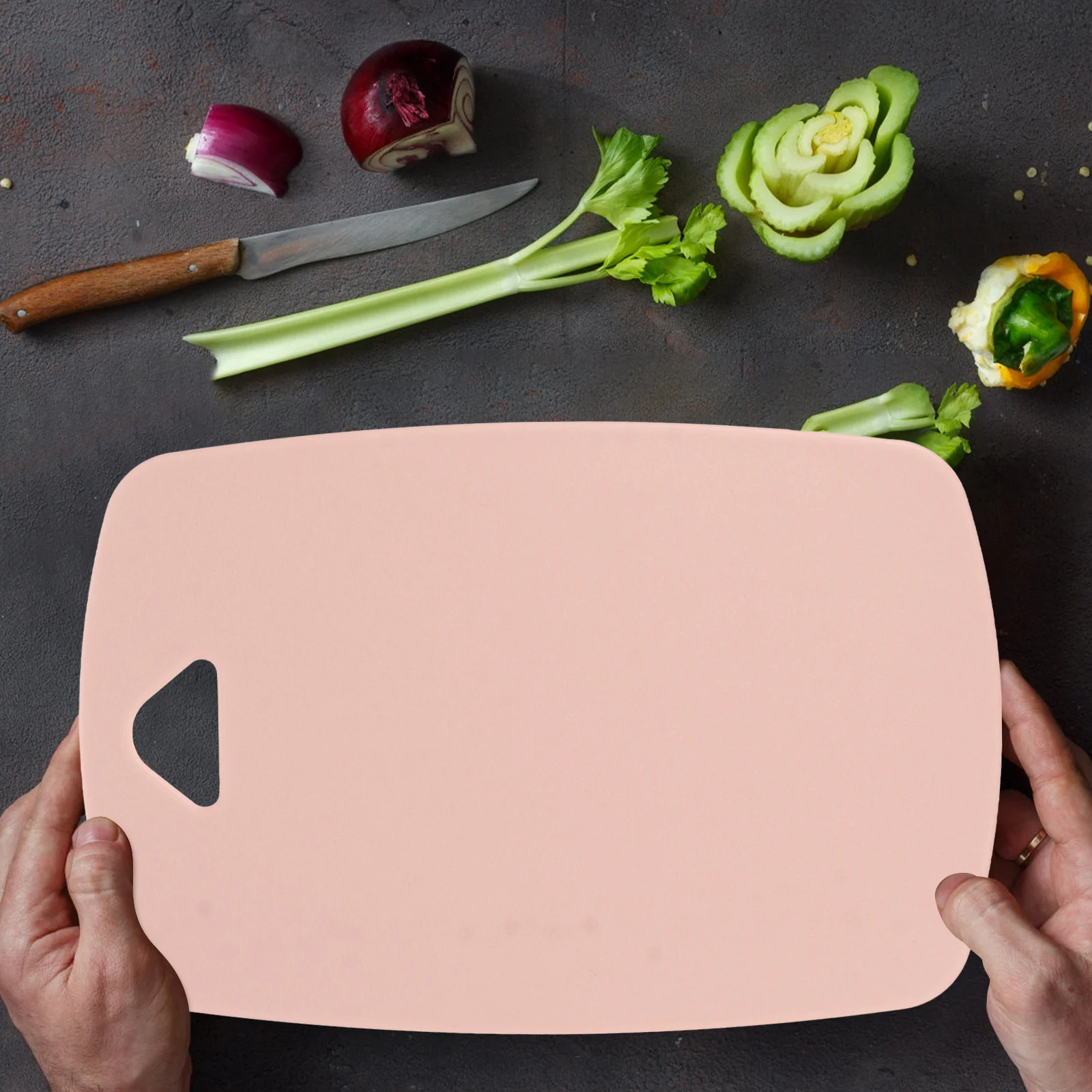 3pcs Household Food Fruit Cutting Boards Set Thin Light Food Grade Pp Material Smooth Corners Hanging Hole Kitchen Chopping 
3pcs Household Food Fruit Cutting Boards Set Thin Light Food Grade Pp Material Smooth Corners Hanging Hole Kitchen Chopping