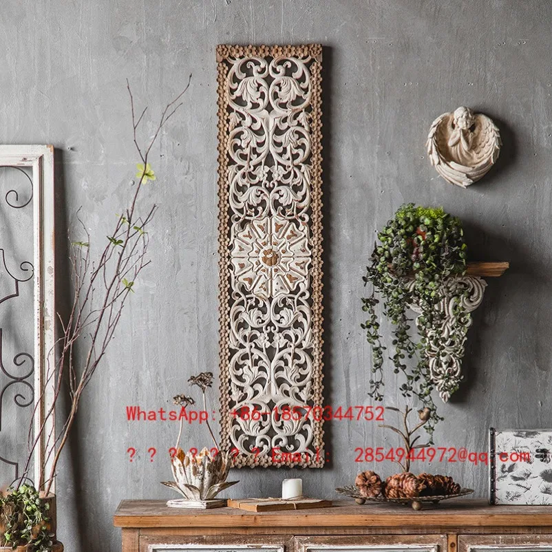Vintage Hollow Carved Wall Decor Retro Relief Wall Panel for Living Room Dining Room Background
Vintage Hollow Carved Wall Decor Retro Relief Wall Panel for Living Room Dining Room Background