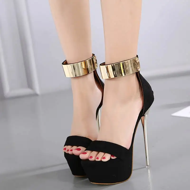 Ele High Heel Sandals for Women Hollow out Strap Faionable Low Cut Zipper Closure Uppers West Velvet Daily Wear
Ele High Heel Sandals for Women Hollow out Strap Faionable Low Cut Zipper Closure Uppers West Velvet Daily Wear
