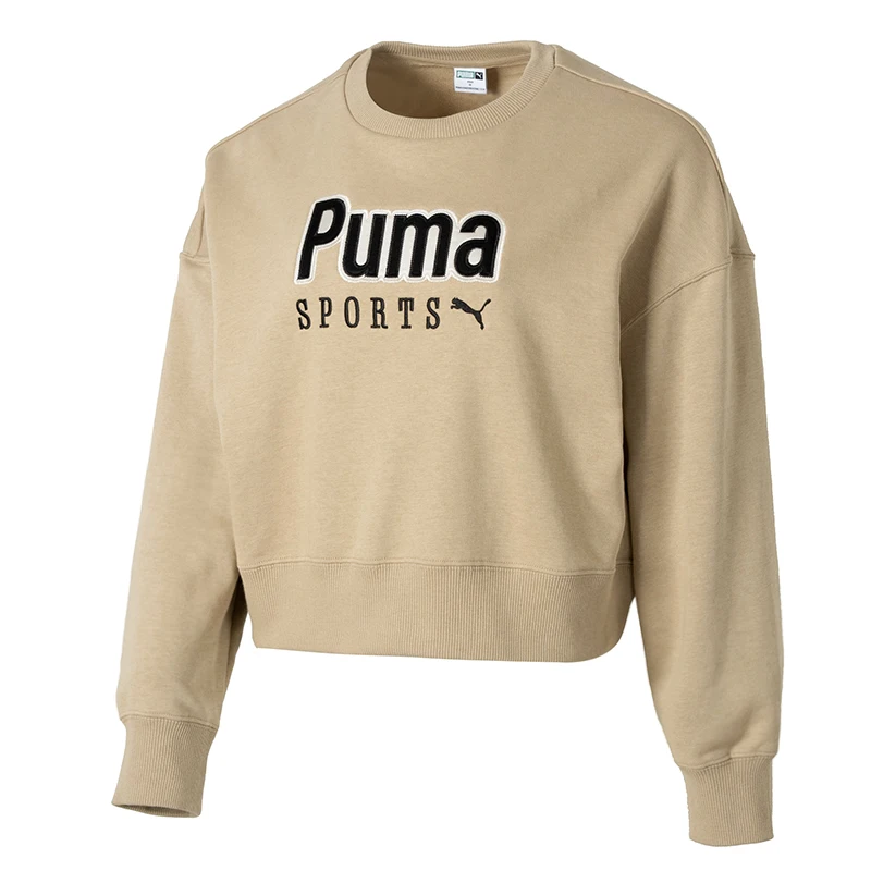 Puma Team оверсайз Crew Tr светло-коричневый топ спортивная одежда женский удобный повседневный пуловер с круглым вырезом модный свитшот 626169-83
Puma Team оверсайз Crew Tr светло-коричневый топ спортивная одежда женский удобный повседневный пуловер с круглым вырезом модный свитшот 626169-83
