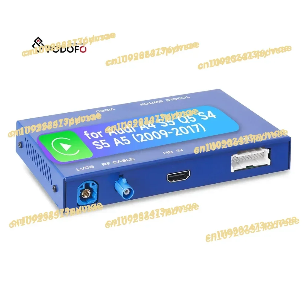 NEW Podofo Wireless Carplay Android Auto Module For A4/S5/Q5/S4/S5/A5 (2009-2017) 3G MMI System Navigation/Mirror Link OEM
NEW Podofo Wireless Carplay Android Auto Module For A4/S5/Q5/S4/S5/A5 (2009-2017) 3G MMI System Navigation/Mirror Link OEM