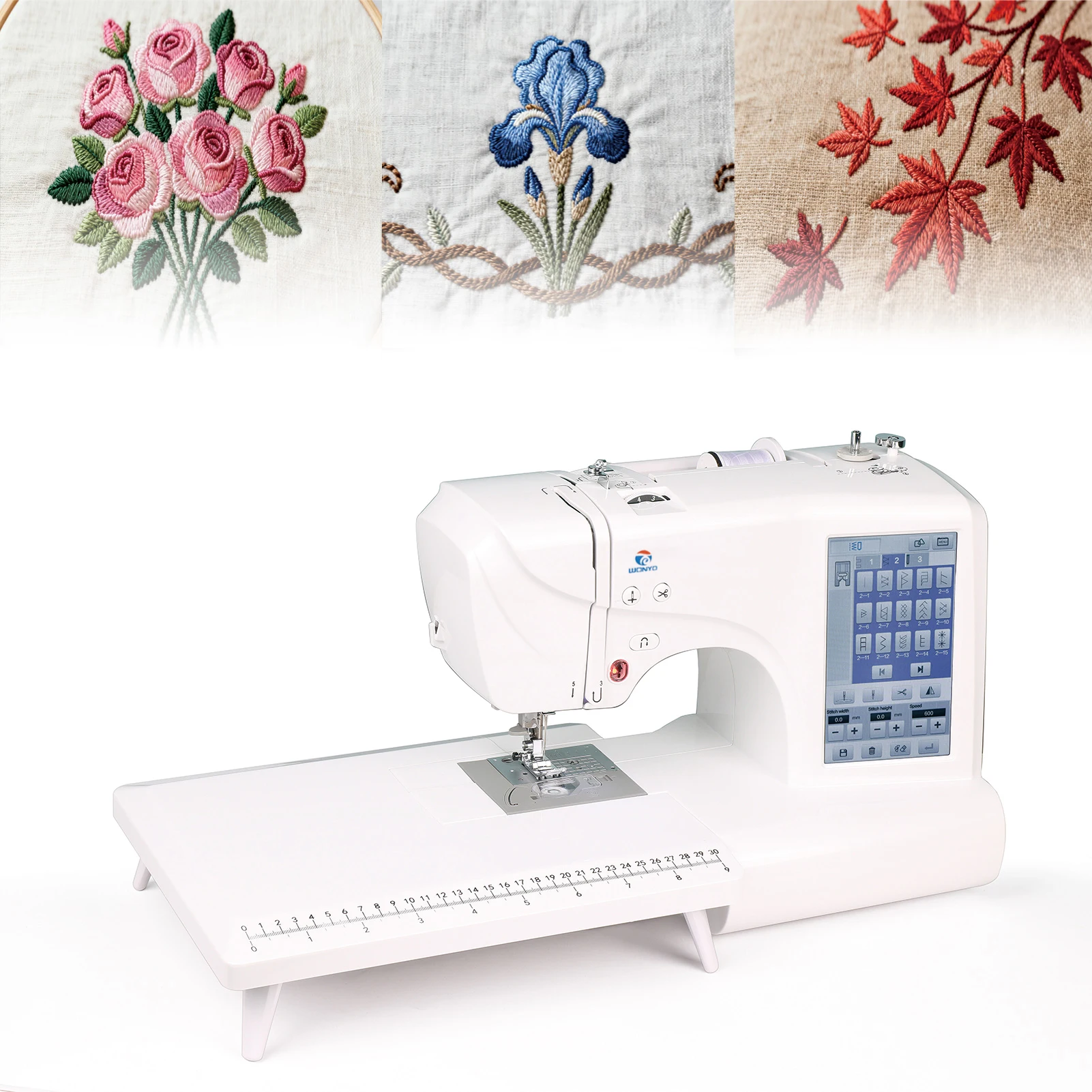 Portable Electric Mini Motor Lockstitch Stitch Home Sewing and Embroidery Machine
Portable Electric Mini Motor Lockstitch Stitch Home Sewing and Embroidery Machine