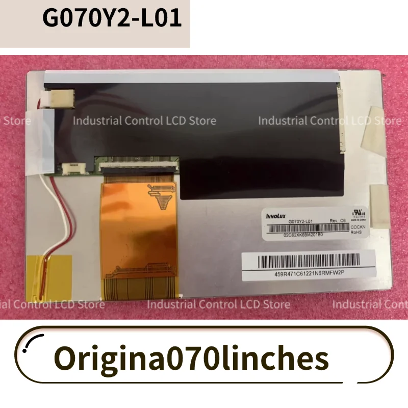 Genuine 7-inch G070Y2-L01 undergoes 100% testing before shipment. Original 7-inch G070Y2-L01 tested 100% before shipment
Genuine 7-inch G070Y2-L01 undergoes 100% testing before shipment. Original 7-inch G070Y2-L01 tested 100% before shipment