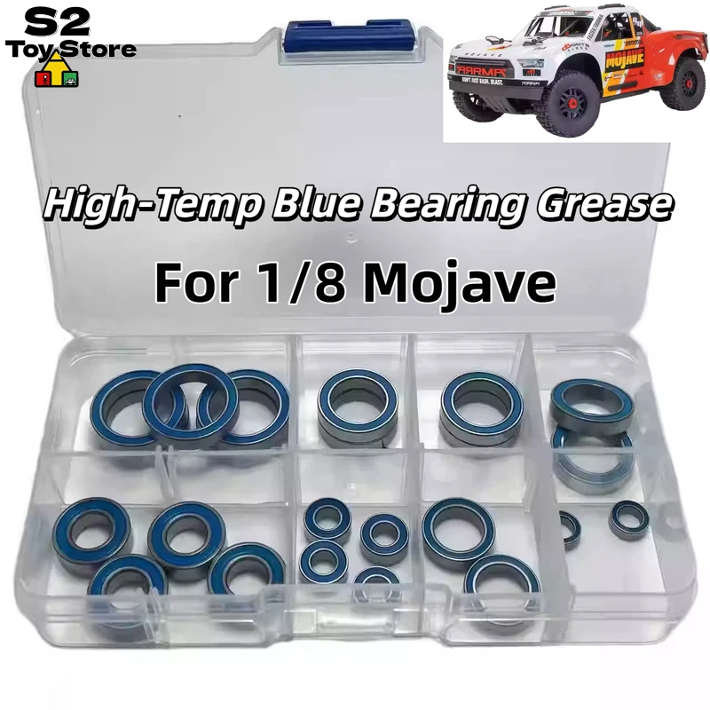 Full Set RC Car Bearings Kit For Arrma 1/8 Mojave Desert Short Course Off Road RC Truck Replacement Parts With Storage Case
Full Set RC Car Bearings Kit For Arrma 1/8 Mojave Desert Short Course Off Road RC Truck Replacement Parts With Storage Case