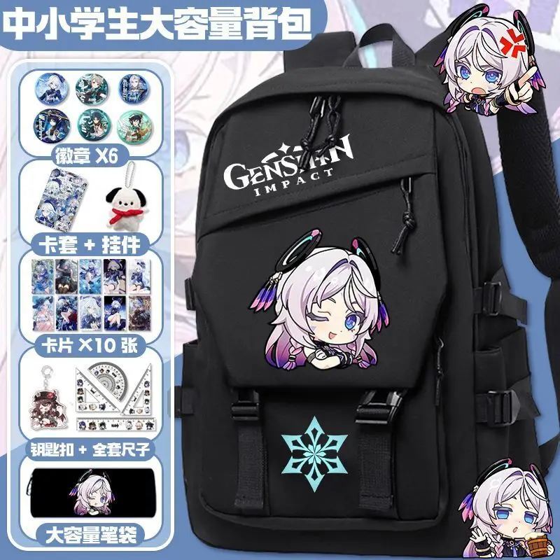 Genshin Impact Expression Pack Hu Tao Boys Girls, Large Capacity Lightweight Anime Backpack For Middle And Elementary School Ani
Genshin Impact Expression Pack Hu Tao Boys Girls, Large Capacity Lightweight Anime Backpack For Middle And Elementary School Ani