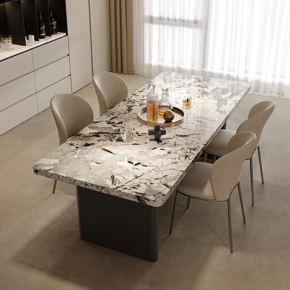 Nordic Waterproof Dining Table Luxury Rectangle Organizer Basket Dining Table Kids 6 Chairs Muebles Para Cocina Decoration
Nordic Waterproof Dining Table Luxury Rectangle Organizer Basket Dining Table Kids 6 Chairs Muebles Para Cocina Decoration