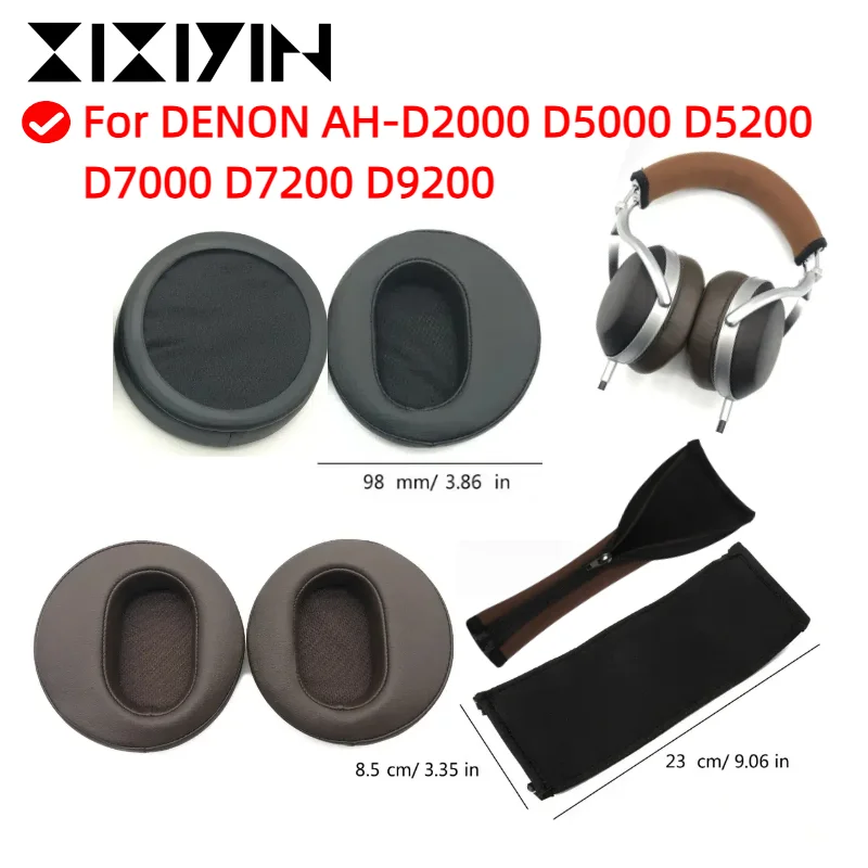 Ear pads for DENON AH-D2000 D5000 D5200 D7000 D7200 D9200 headphones Earmuffs Mesh cloth Softer Protein Leather Earpads
Ear pads for DENON AH-D2000 D5000 D5200 D7000 D7200 D9200 headphones Earmuffs Mesh cloth Softer Protein Leather Earpads