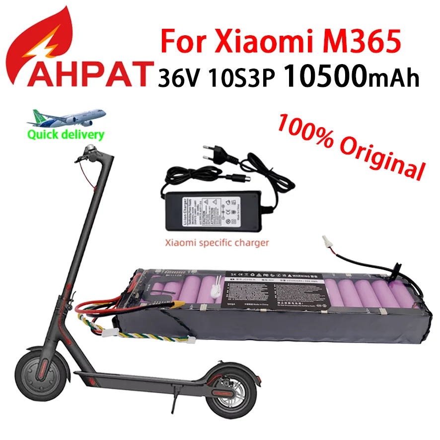 42V Suitable for Xiaomi M365 M356 Pro dedicated battery pack, 36V lithium-ion battery, 10500mAh, with a range of 30 kilometers
42V Suitable for Xiaomi M365 M356 Pro dedicated battery pack, 36V lithium-ion battery, 10500mAh, with a range of 30 kilometers