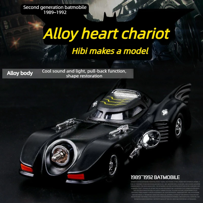 1:36 Simulation Classical Bat Alloy Classic Car Chariot Toy Car Ornament Diecast Alloy Car Model Collectible Gift
1:36 Simulation Classical Bat Alloy Classic Car Chariot Toy Car Ornament Diecast Alloy Car Model Collectible Gift