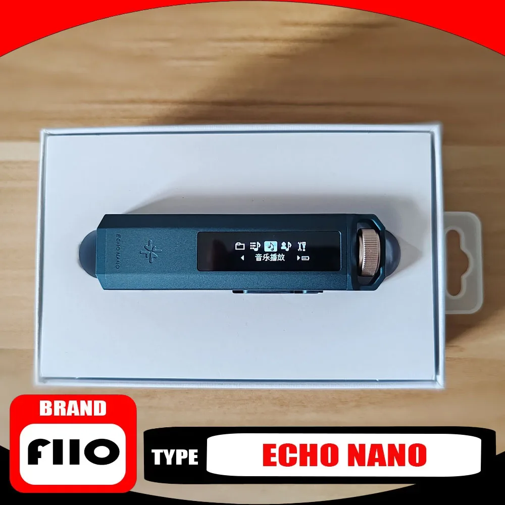 FiiO ECHO NANO Music Player Snowsky Portable Mini Lossless Mg-Al Alloy HiFi MP3 Player OLED Screen DAC DSD MP3 Exquisite
FiiO ECHO NANO Music Player Snowsky Portable Mini Lossless Mg-Al Alloy HiFi MP3 Player OLED Screen DAC DSD MP3 Exquisite