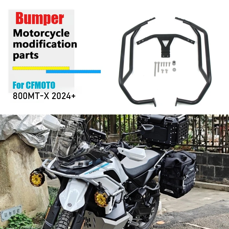 For CFMOTO 800MT-X 800MTX 800 MTX 2024-2026 Motorcycle Engine Guard Highway Crash Bar Frame Protection Bumper Accessories
For CFMOTO 800MT-X 800MTX 800 MTX 2024-2026 Motorcycle Engine Guard Highway Crash Bar Frame Protection Bumper Accessories