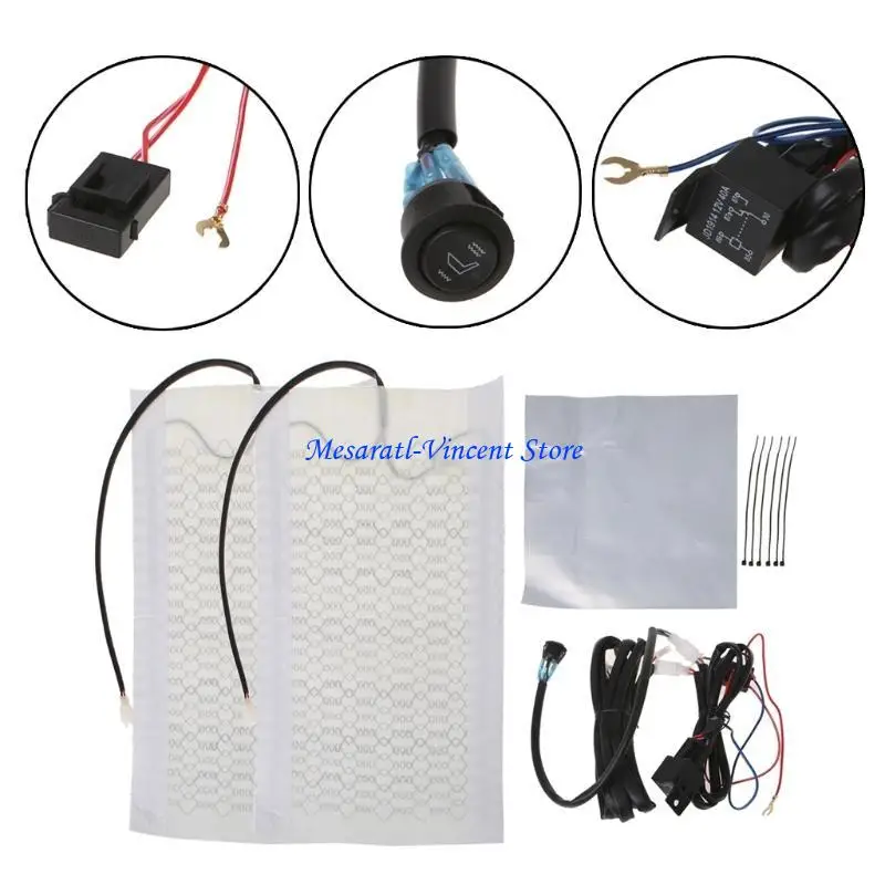 A70F Car Heated for Seat Cover Cushion Hot Warmer Heating Warmer Pad Cover Electric Heating for Seat Mat for Kids Home Office
A70F Car Heated for Seat Cover Cushion Hot Warmer Heating Warmer Pad Cover Electric Heating for Seat Mat for Kids Home Office