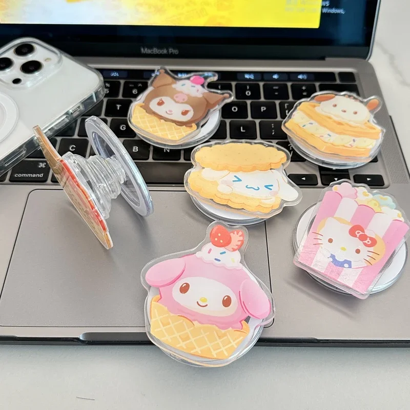 Sanrio Hello Kitty Kuromi Pochacco Melody для Magsafe, магнитная ручка для телефона, подставка для iPhone, складной держатель для беспроводной зарядки
Sanrio Hello Kitty Kuromi Pochacco Melody для Magsafe, магнитная ручка для телефона, подставка для iPhone, складной держатель для беспроводной зарядки