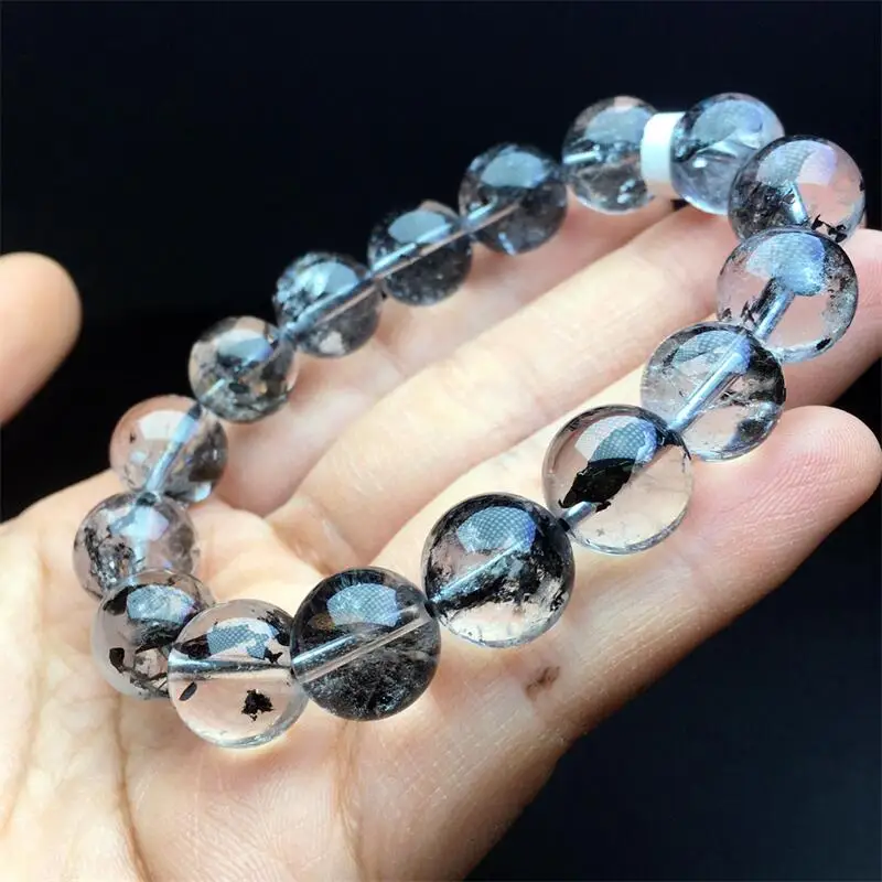 Natural Black Herkimer Diamond Bracelet Handmade Fortune Energy Mineral Woman Amulet Jewelry Gift 1PCS
Natural Black Herkimer Diamond Bracelet Handmade Fortune Energy Mineral Woman Amulet Jewelry Gift 1PCS