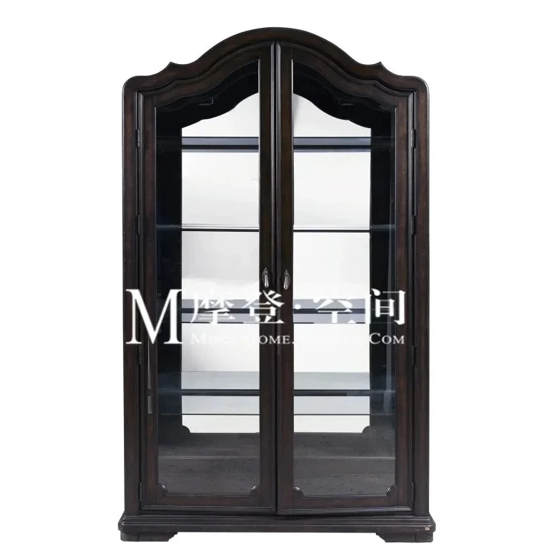 olid wood glass door dining side cabinet French antique and old, oak living room display, display cabinet
olid wood glass door dining side cabinet French antique and old, oak living room display, display cabinet