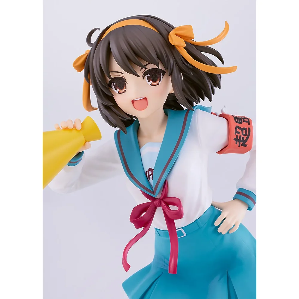 Original GSC POP UP PARADE Suzumiya Haruhi no Yuuutsu Anime Fogure Suzumiya Haruhi L Action PVC Model 22CM Desktop Ornament
Original GSC POP UP PARADE Suzumiya Haruhi no Yuuutsu Anime Fogure Suzumiya Haruhi L Action PVC Model 22CM Desktop Ornament
