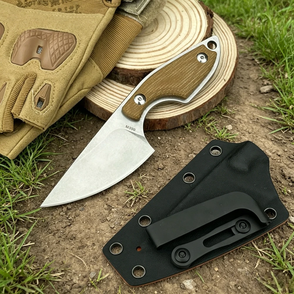 Exquisite Micarta Handle Straight Knife High-quality Outdoor Camping Picnic & Climbing Cutting Knives with K Sheath Pocket Tools
Exquisite Micarta Handle Straight Knife High-quality Outdoor Camping Picnic & Climbing Cutting Knives with K Sheath Pocket Tools