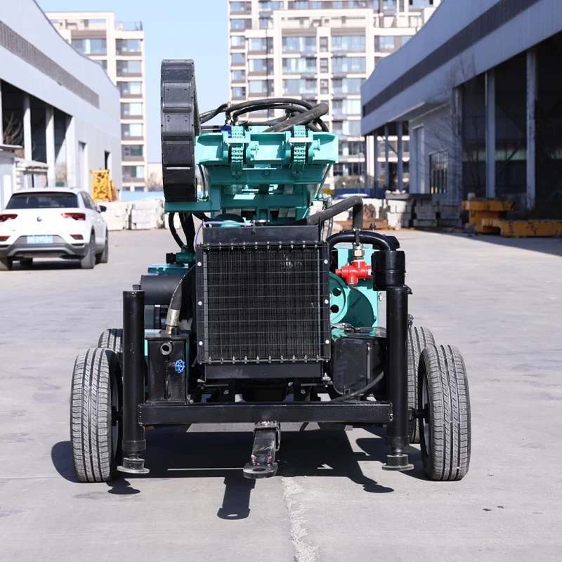 Customized Wheeled Agricultural Water Well Drilling Rig with Hydraulic Outriggers Multifunctional for 200m Well Drilling Machine
Customized Wheeled Agricultural Water Well Drilling Rig with Hydraulic Outriggers Multifunctional for 200m Well Drilling Machine