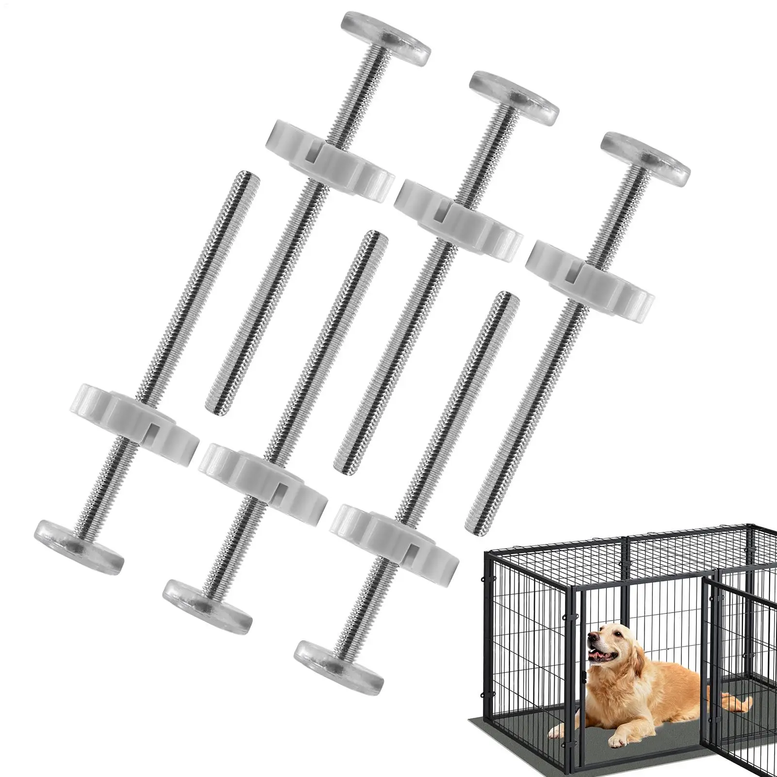Baby Gate Replacement Tension Screws Pet Safety Barrier Fittings 6 Pieces Baby Gate Parts For Indoor Outdoor Hallway Stairway
Baby Gate Replacement Tension Screws Pet Safety Barrier Fittings 6 Pieces Baby Gate Parts For Indoor Outdoor Hallway Stairway