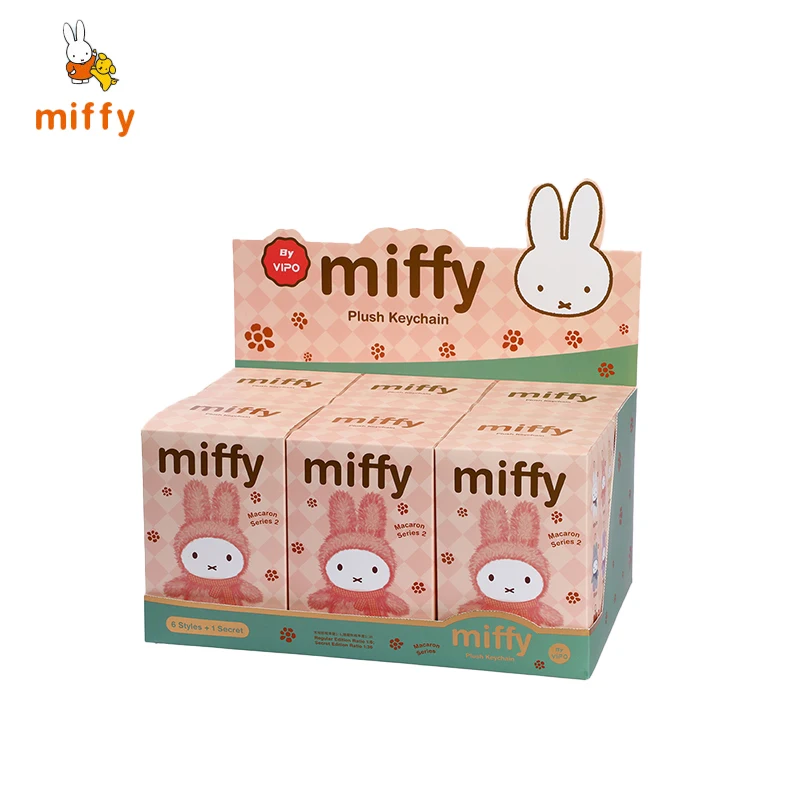 Kawaii Miffy плюшевая кукла мультфильм 2-го поколения Macaron серии стоячая поза пушистые мягкие игрушки дофамин аниме брелок подарки
Kawaii Miffy плюшевая кукла мультфильм 2-го поколения Macaron серии стоячая поза пушистые мягкие игрушки дофамин аниме брелок подарки
