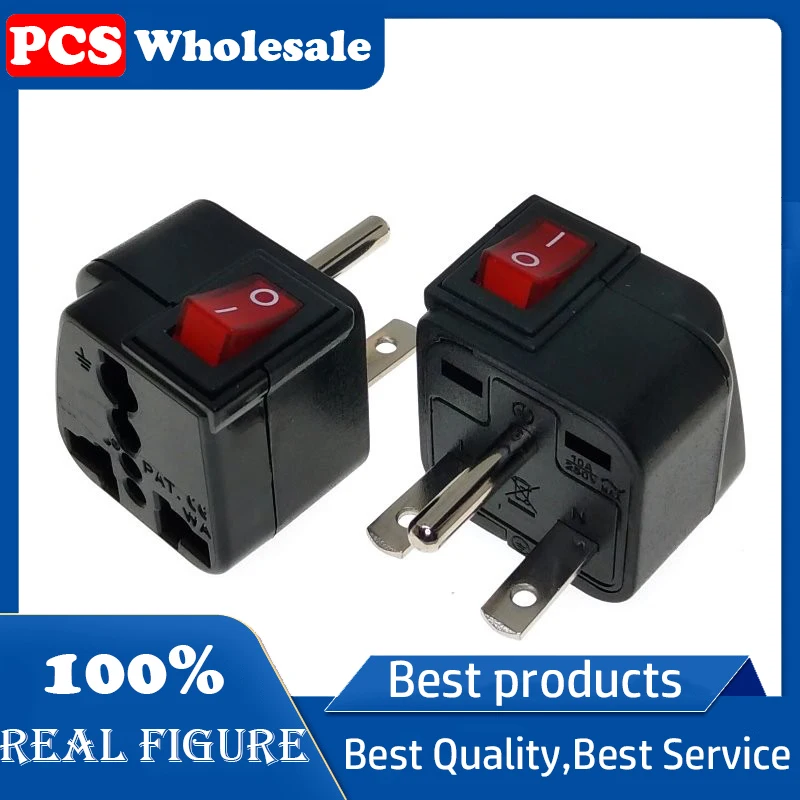 North American standard NEMA 6-15P American standard one circle and two horizontal universal switch plug
North American standard NEMA 6-15P American standard one circle and two horizontal universal switch plug