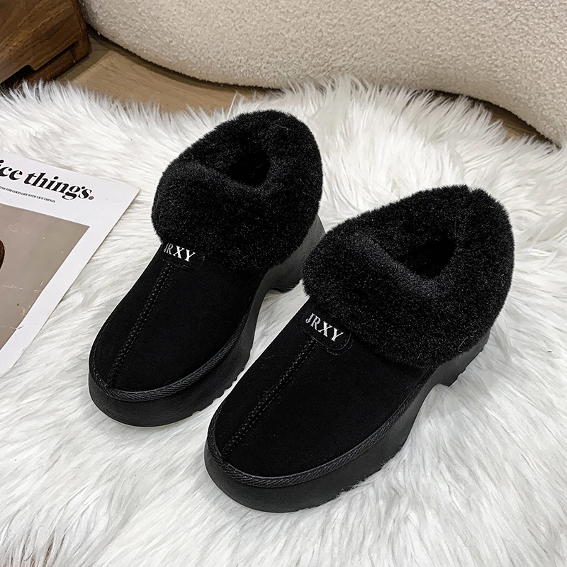 Women's Faux Fur Winter Boots 2024 Non Slip Plush Snow Boots Women's Platform Thermal Cotton Shoes Platform Soles Botas Mujer
Women's Faux Fur Winter Boots 2024 Non Slip Plush Snow Boots Women's Platform Thermal Cotton Shoes Platform Soles Botas Mujer