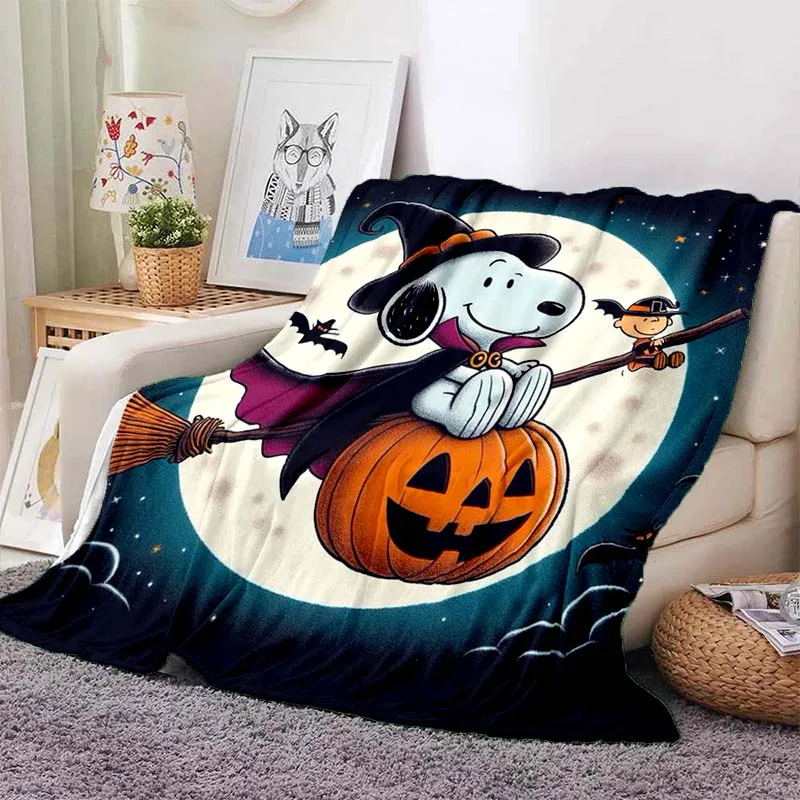6 Sizes Snoopy Halloween Printed Blanket for Home Travel Sofa Soft and Comfortable Blanket for Adults and Children Holiday Gifts
6 Sizes Snoopy Halloween Printed Blanket for Home Travel Sofa Soft and Comfortable Blanket for Adults and Children Holiday Gifts