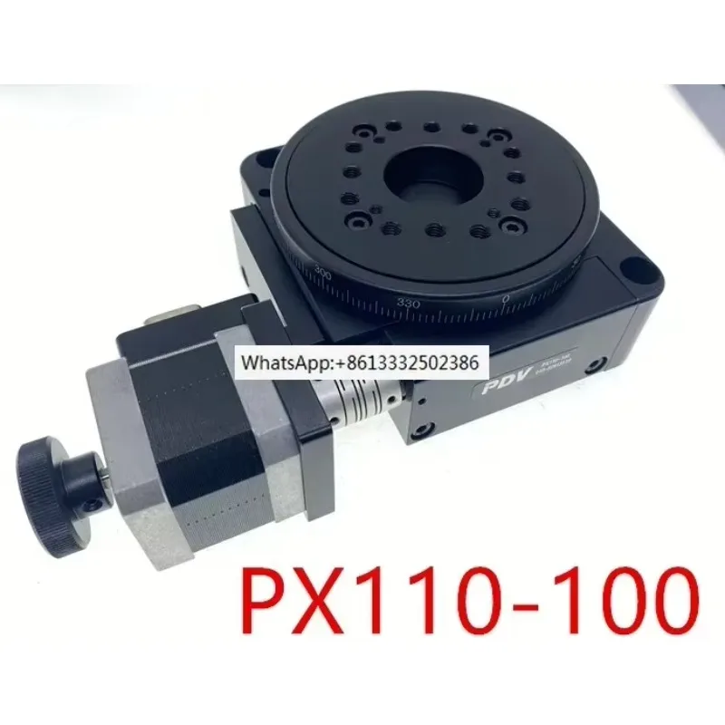 PX110-100 Electric Rotary Stage ,Motorized Rotation Stage, Electric Rotating Platform, precision rotary desk
PX110-100 Electric Rotary Stage ,Motorized Rotation Stage, Electric Rotating Platform, precision rotary desk