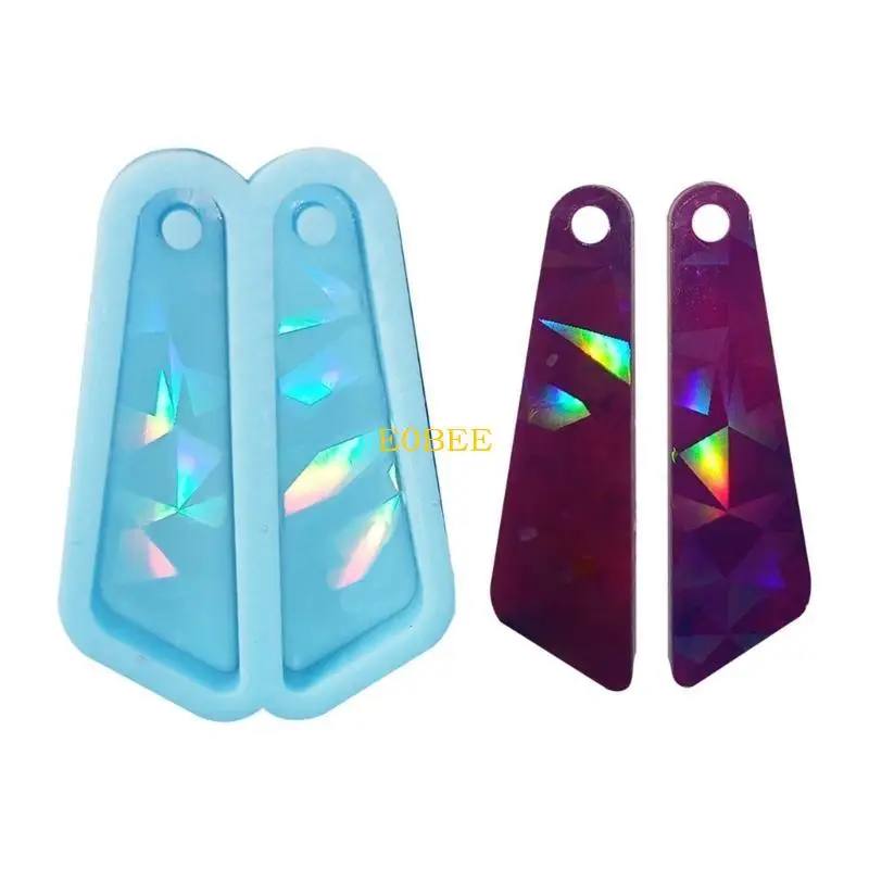 E0BE 4 Styles Silicone Molds for DIY Keychain Earrings Epoxy Resin Jewellery Making
E0BE 4 Styles Silicone Molds for DIY Keychain Earrings Epoxy Resin Jewellery Making