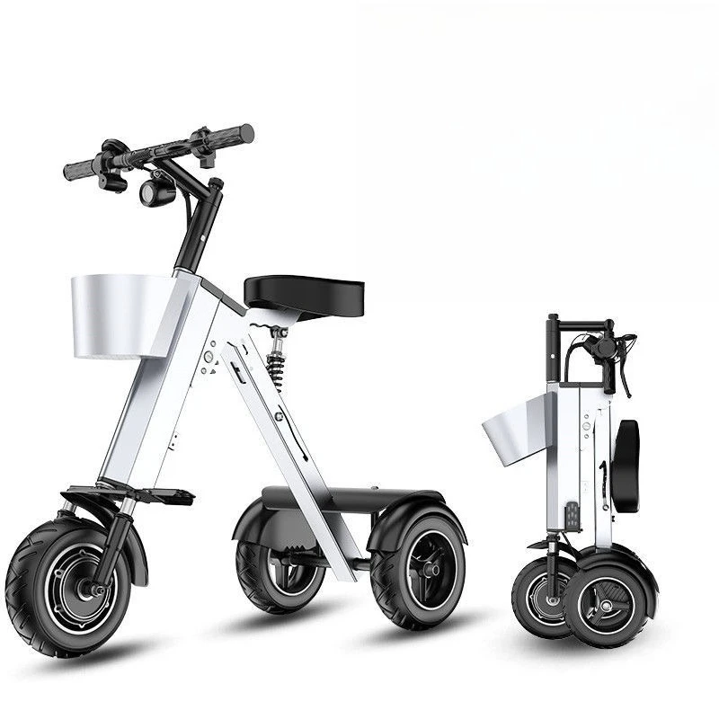 Double intelligent folding electric vehicle portable small lightweight mini three-wheeled electric travel
Double intelligent folding electric vehicle portable small lightweight mini three-wheeled electric travel