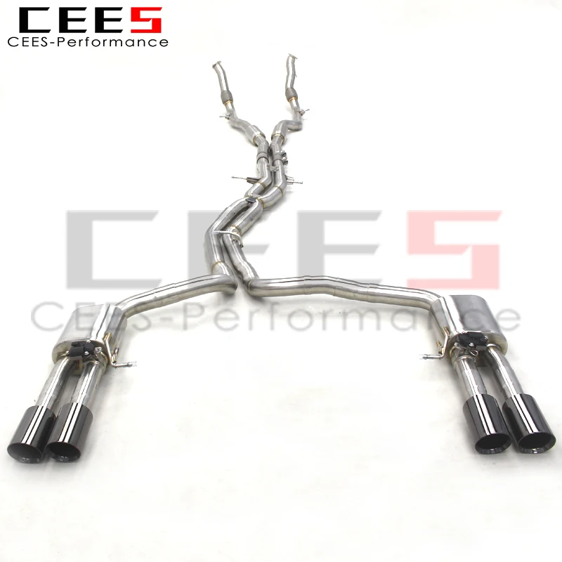 CEES Catback Muffler for Audi S8 D5 4.0T 2020-2024 Tuning Auto Parts 304 Stainless Steel Pipe Valve Exhaust System
CEES Catback Muffler for Audi S8 D5 4.0T 2020-2024 Tuning Auto Parts 304 Stainless Steel Pipe Valve Exhaust System