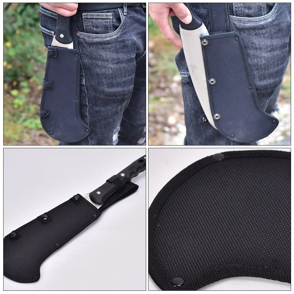 Portable Black Cloth Axe Sheath Cover Camping Hatchet Protective Black Axe Protective Sheath Case Thickened Durable Storage Tool
Portable Black Cloth Axe Sheath Cover Camping Hatchet Protective Black Axe Protective Sheath Case Thickened Durable Storage Tool