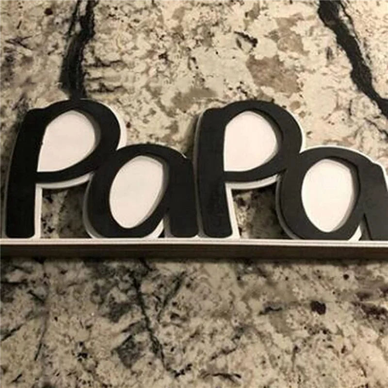 ABYN-2X Father's Day Papa Picture Frame,Dad Gifts From Daughter,Dad Birthday Gifts, Dad Photo Holder, Father's Day Gift Black
ABYN-2X Father's Day Papa Picture Frame,Dad Gifts From Daughter,Dad Birthday Gifts, Dad Photo Holder, Father's Day Gift Black