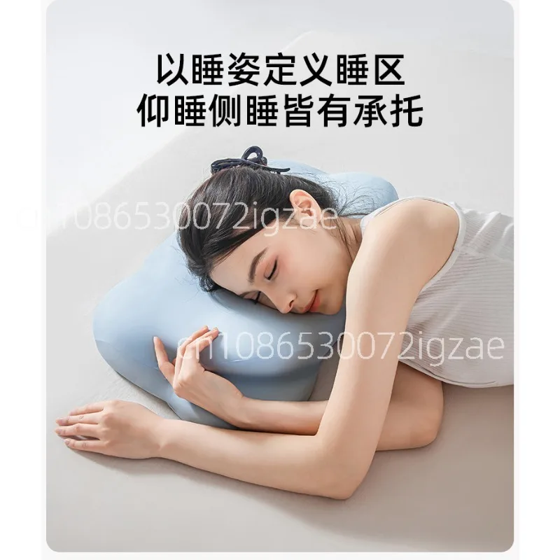 Cloud pillow protects cervical spine to help sleep, side sleep, special memory cotton neck pillow for sleeping, single
Cloud pillow protects cervical spine to help sleep, side sleep, special memory cotton neck pillow for sleeping, single