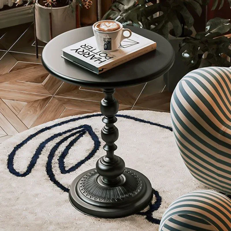 Living Room Side Table American Small Round Desk Light Luxury Coffee Table Retro Bedside Table Small Apartment Corner Desk
Living Room Side Table American Small Round Desk Light Luxury Coffee Table Retro Bedside Table Small Apartment Corner Desk