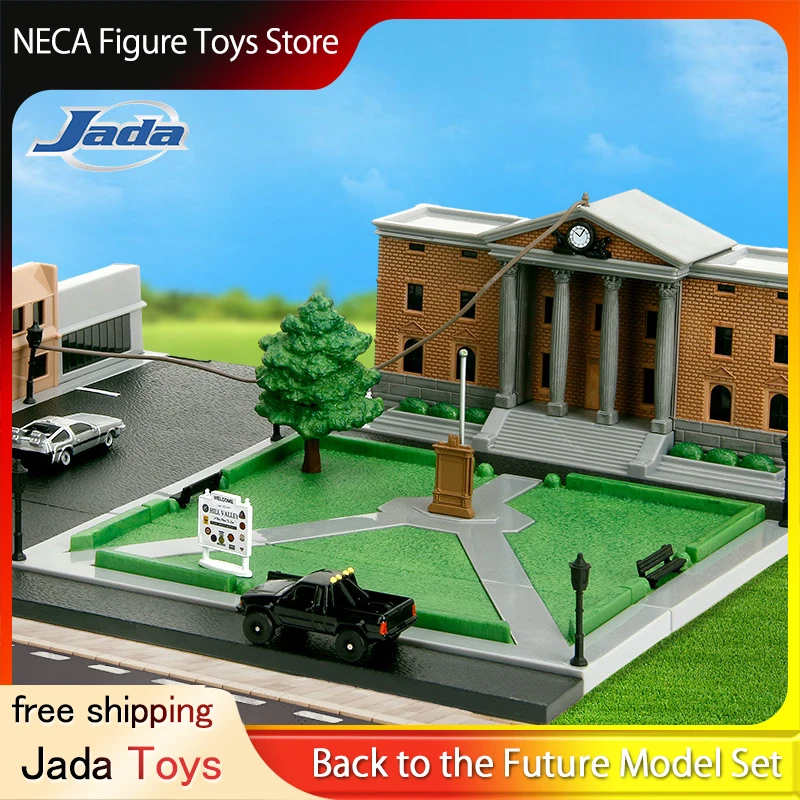 Jada Toys Back to the Future Miniature Scene Model Set Includes Time Machine DeLorean Drone Sports Car Collectible Display Toy
Jada Toys Back to the Future Miniature Scene Model Set Includes Time Machine DeLorean Drone Sports Car Collectible Display Toy
