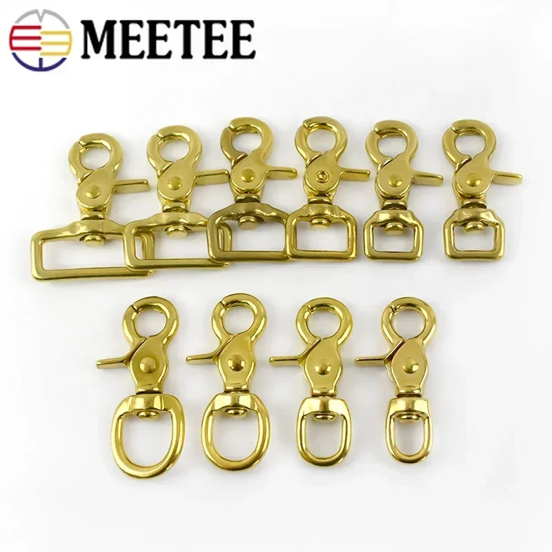 1-5Pcs Meetee 10-38mm Solid Brass Buckles Carabiner Metal Dog Collar Hook Clips Luggage Straps Hang Snap Buckle Sewing Accessory
1-5Pcs Meetee 10-38mm Solid Brass Buckles Carabiner Metal Dog Collar Hook Clips Luggage Straps Hang Snap Buckle Sewing Accessory