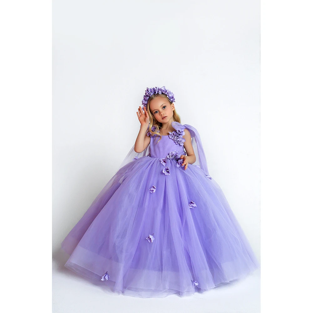 MVOZEIN Lavender Flower Girl Dress 2026 Tulle A-Line Sleeveless Kid Dresses Floor Length Girl Princess Dress
MVOZEIN Lavender Flower Girl Dress 2026 Tulle A-Line Sleeveless Kid Dresses Floor Length Girl Princess Dress
