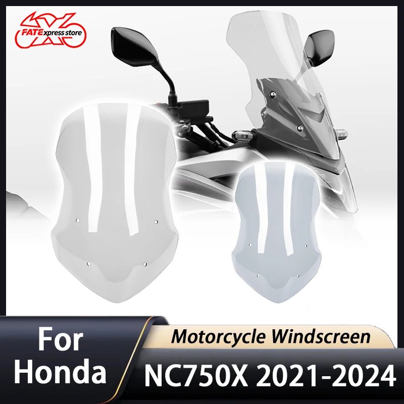 For Honda NC 750X NC750X Motorcycle Windscreen Windshield Screen Fly Shield Wind Deflector Screen 2021-2024
For Honda NC 750X NC750X Motorcycle Windscreen Windshield Screen Fly Shield Wind Deflector Screen 2021-2024