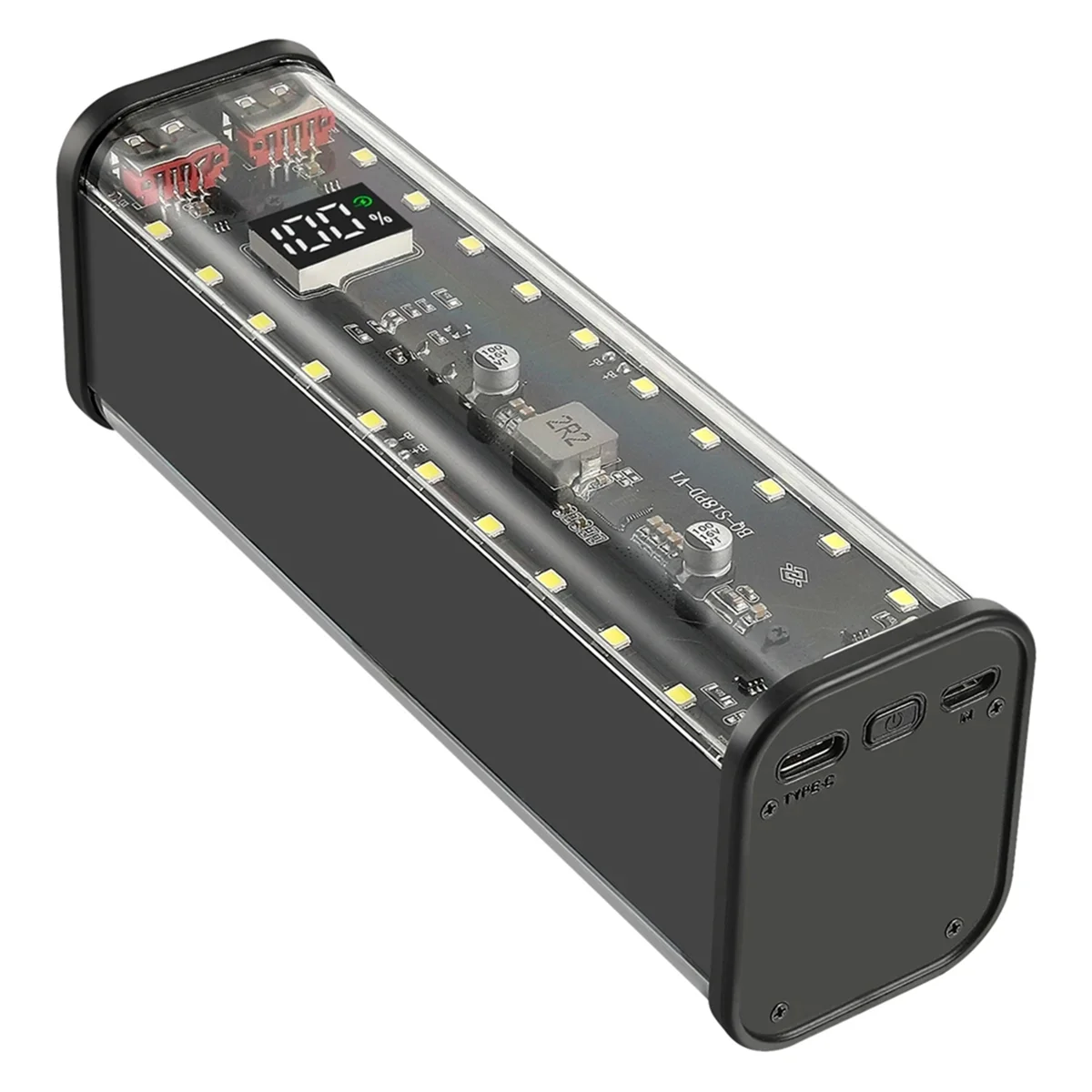 A88M 8 слотов 18650 DIY Power Bank Чехол для быстрой зарядки Power Bank Чехол большой емкости с цифровым дисплеем для хранения аккумуляторов черный
A88M 8 слотов 18650 DIY Power Bank Чехол для быстрой зарядки Power Bank Чехол большой емкости с цифровым дисплеем для хранения аккумуляторов черный