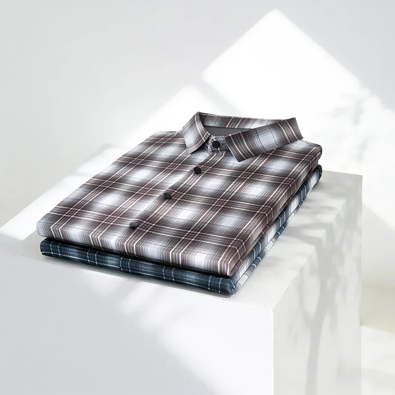 Mens Plaid Short Sleeve Shirt Casual Regular Fit Button Down Turn Down Collar Soft Breathable Fabric For Daily Work Wear
Mens Plaid Short Sleeve Shirt Casual Regular Fit Button Down Turn Down Collar Soft Breathable Fabric For Daily Work Wear