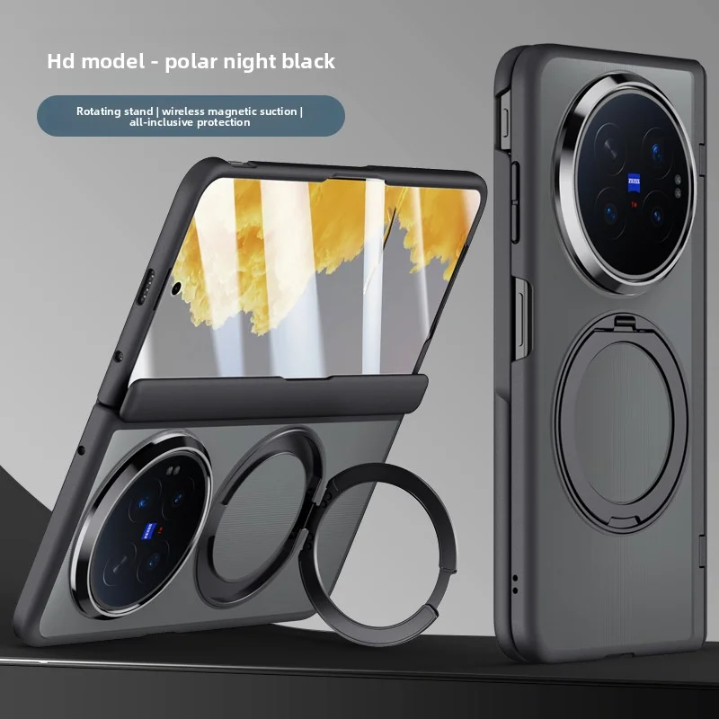 For VIVO X Fold 6 Case Hard PC Matte With Ring Stand Magnetic Flim Protective Back Cover case For VIVO X Fold 6 Phone Shell
For VIVO X Fold 6 Case Hard PC Matte With Ring Stand Magnetic Flim Protective Back Cover case For VIVO X Fold 6 Phone Shell