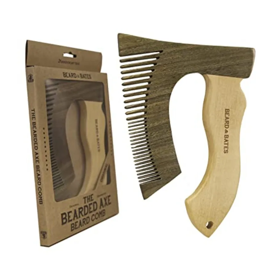 THE BEARDED AXE BEARD COMB Original Green Sandalwood/Boxwood Artisan Crafted and Handmade
THE BEARDED AXE BEARD COMB Original Green Sandalwood/Boxwood Artisan Crafted and Handmade