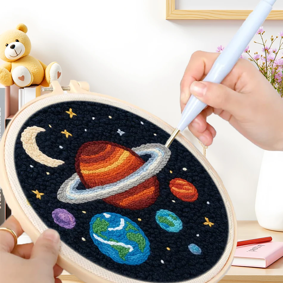 GATYZTORY punch needle embroidery kit for beginners Starry Sky Landscape cross stitch embroidery kit Art and crafts with needles
GATYZTORY punch needle embroidery kit for beginners Starry Sky Landscape cross stitch embroidery kit Art and crafts with needles