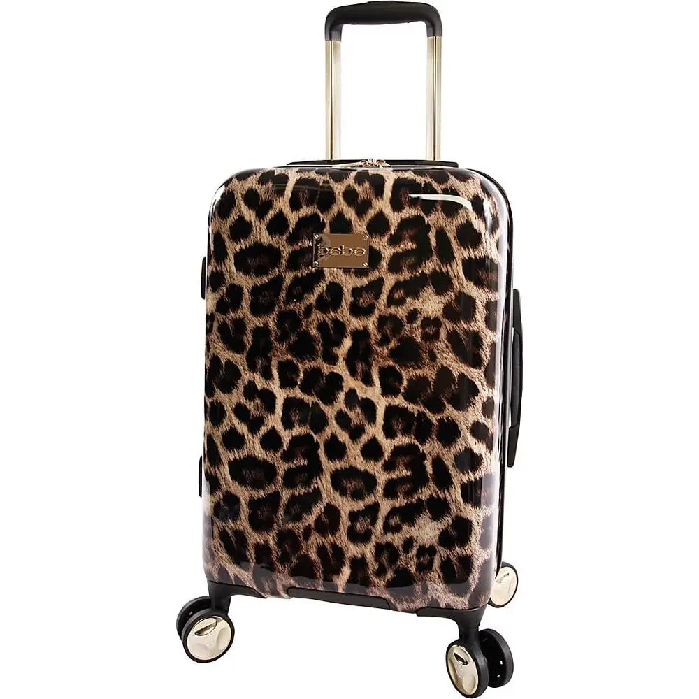 Leopard Print 21 Hardside Spinner Luggage with Telescoping Handles
Leopard Print 21 Hardside Spinner Luggage with Telescoping Handles