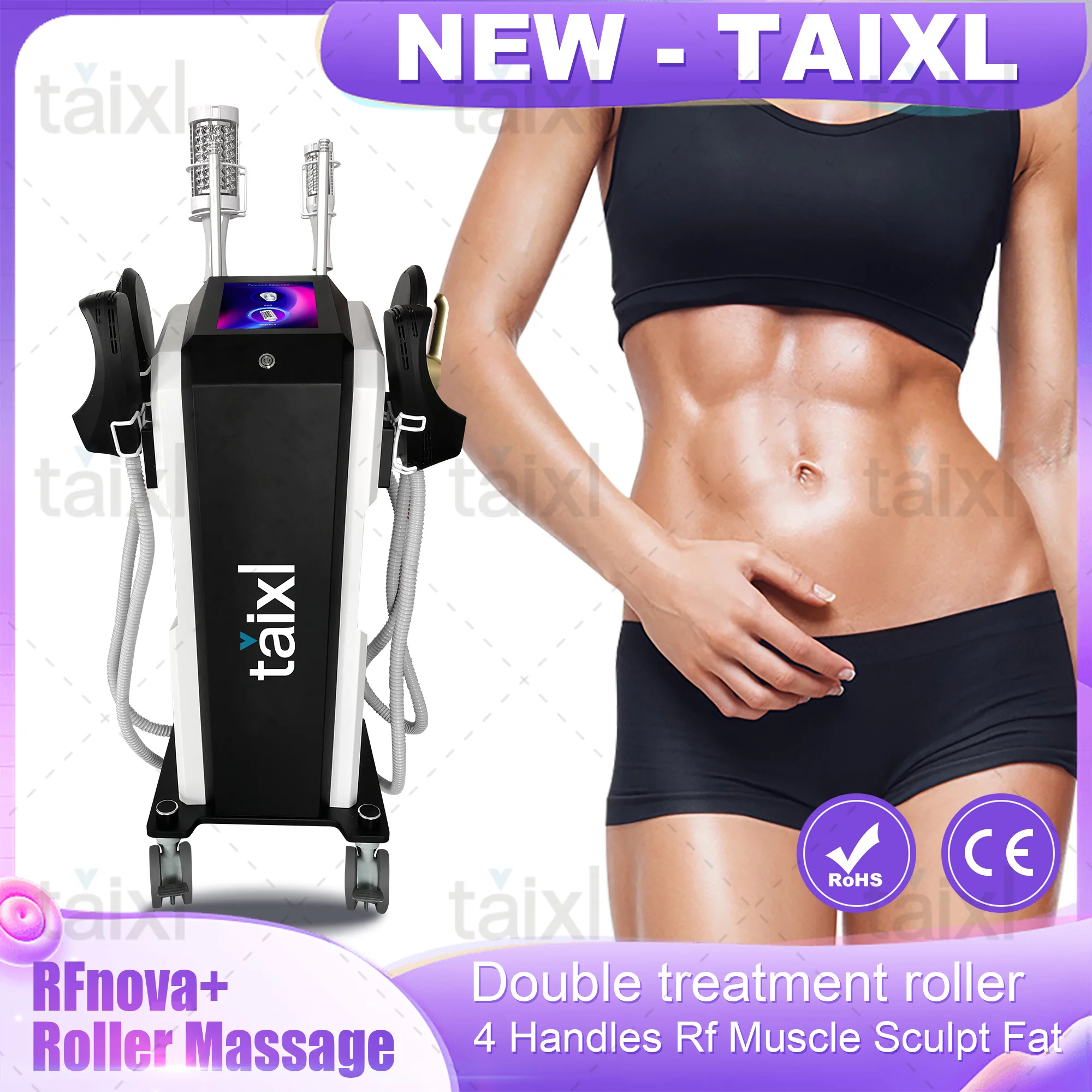 2025 New 15 Tesla 6500W roller TAIXL Neo muscle energy weight loss machine HI-EMT facial shaping machine SPA device
2025 New 15 Tesla 6500W roller TAIXL Neo muscle energy weight loss machine HI-EMT facial shaping machine SPA device