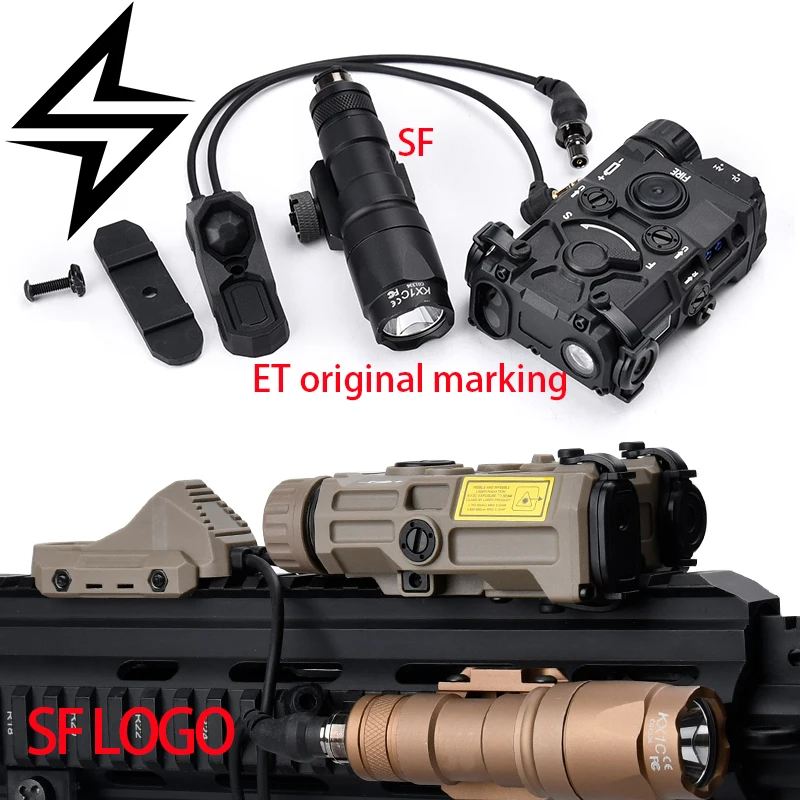 Nylon OGL Laser Red Green Laser LED Strobe M300A Tactical M600 Scout Light Axon Switch Dual Function Pressure Remote SF+2.5 Plug
Nylon OGL Laser Red Green Laser LED Strobe M300A Tactical M600 Scout Light Axon Switch Dual Function Pressure Remote SF+2.5 Plug