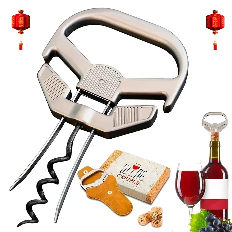 Dual-Tine Wine Corkscrew for Extracting Aged and Delicate Wine Corks – Double-Prong Cork Remover, Classic Vintage So Wine Opener
Dual-Tine Wine Corkscrew for Extracting Aged and Delicate Wine Corks – Double-Prong Cork Remover, Classic Vintage So Wine Opener