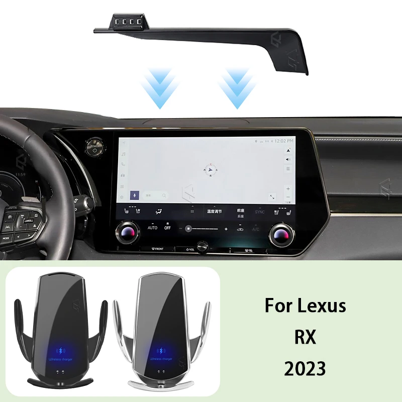 Car Phone Holder Screen Panel Fixed Base For Lexus RX 2023 Car Mobile Phone Wireless Charging Mount Car interior Accessories
Car Phone Holder Screen Panel Fixed Base For Lexus RX 2023 Car Mobile Phone Wireless Charging Mount Car interior Accessories