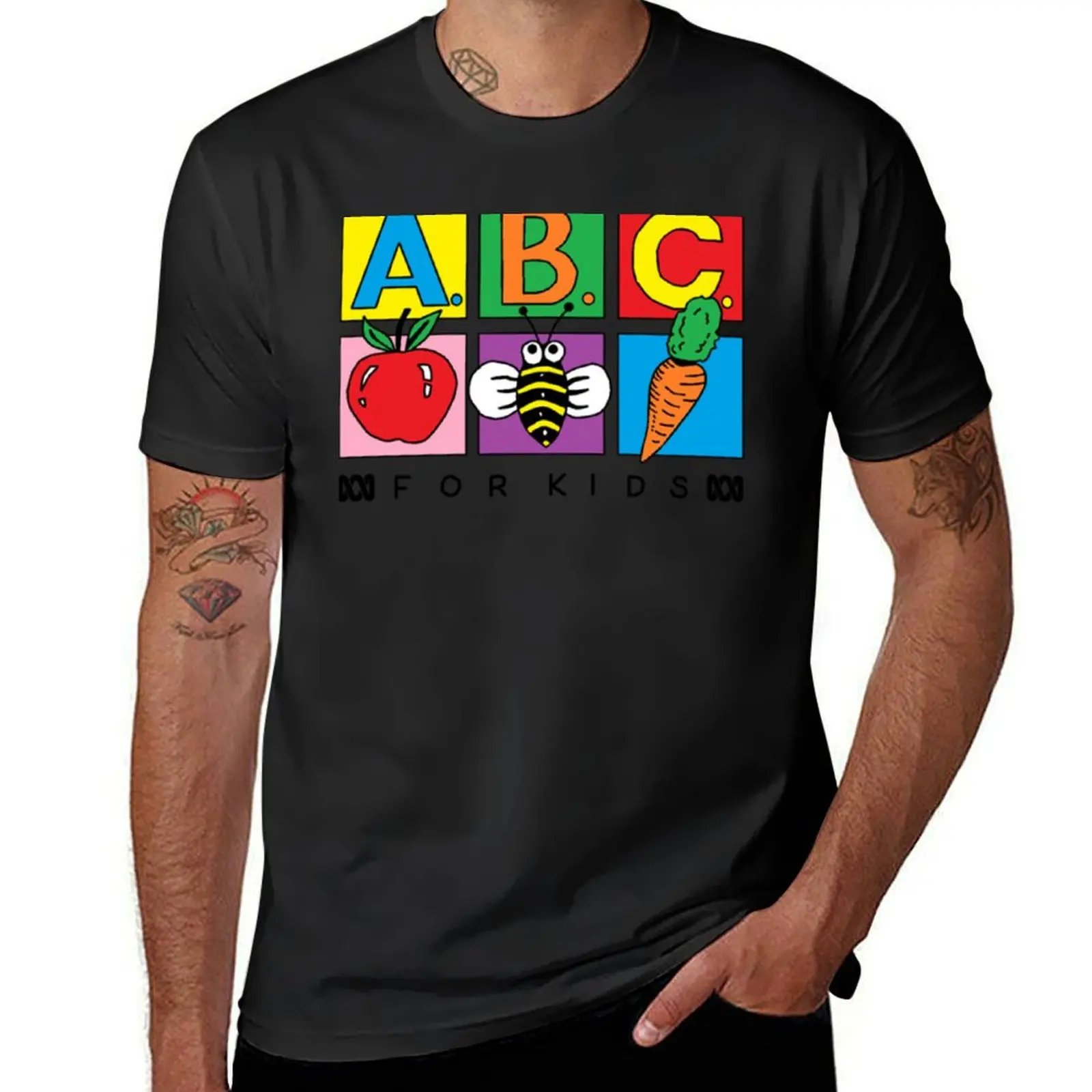 ABC For Kids Logo T-Shirt Aesthetic clothing new edition sweat big and tall t shirts for men
ABC For Kids Logo T-Shirt Aesthetic clothing new edition sweat big and tall t shirts for men